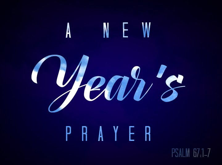A New Year’s Prayer